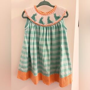 Honesty Smock Brand Smocked Bunny Dress 18m